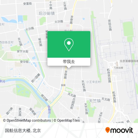 国航信息大楼地图