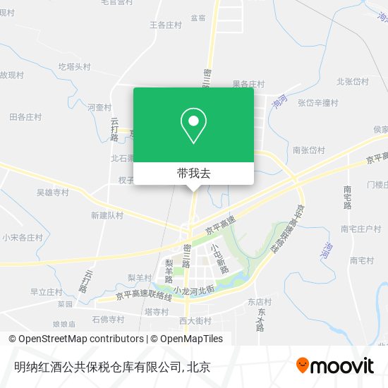 明纳红酒公共保税仓库有限公司地图
