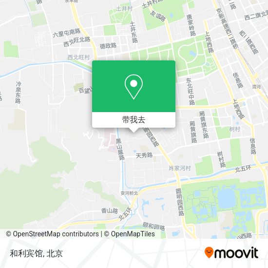 和利宾馆地图