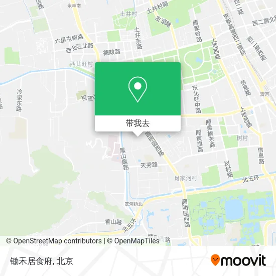 锄禾居食府地图