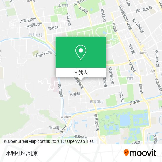 水利社区地图