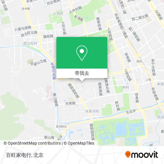 百旺家电行地图