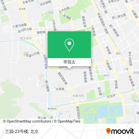 兰园-23号楼地图