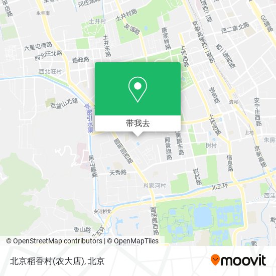北京稻香村(农大店)地图
