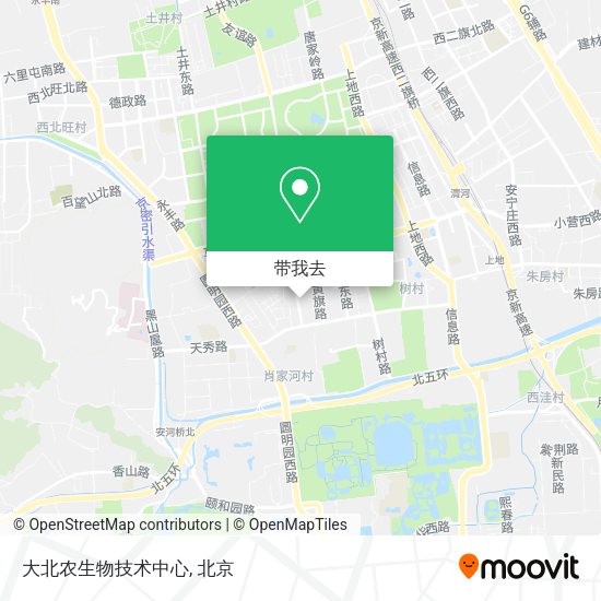 大北农生物技术中心地图