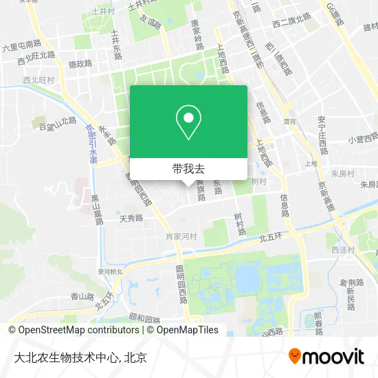 大北农生物技术中心地图