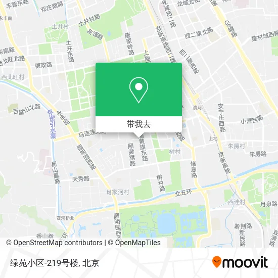 绿苑小区-219号楼地图