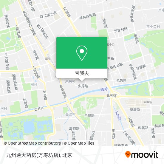 九州通大药房(万寿坊店)地图
