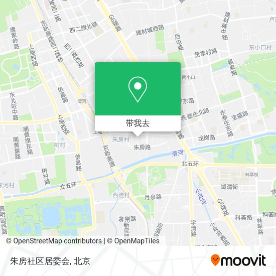 朱房社区居委会地图