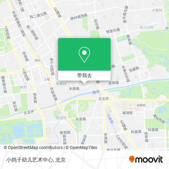 小鸽子幼儿艺术中心地图