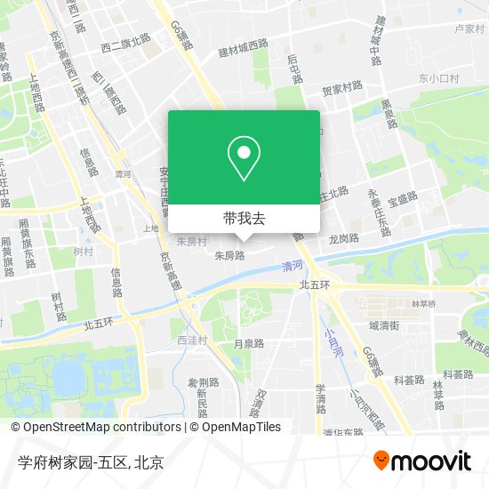 学府树家园-五区地图