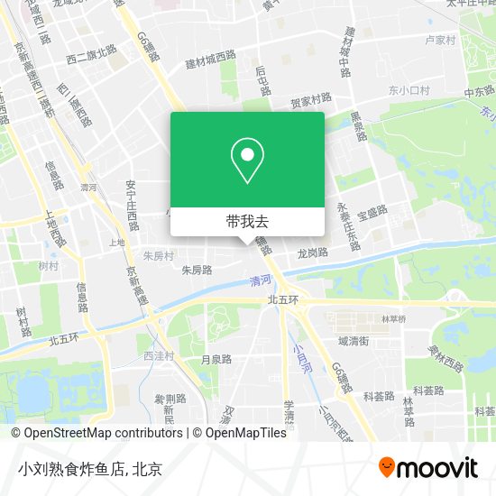 小刘熟食炸鱼店地图