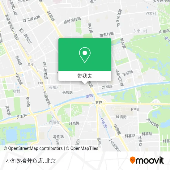 小刘熟食炸鱼店地图