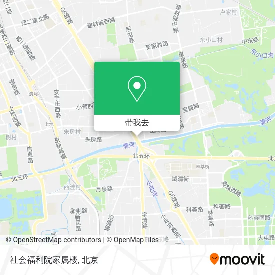 社会福利院家属楼地图