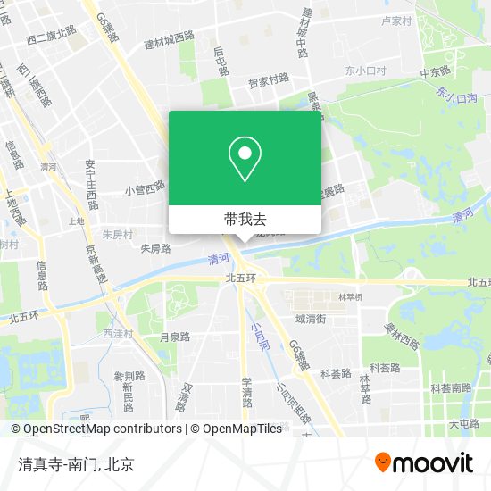 清真寺-南门地图