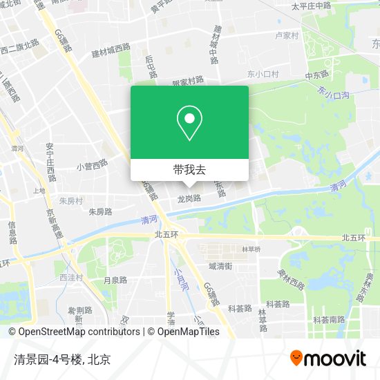 清景园-4号楼地图