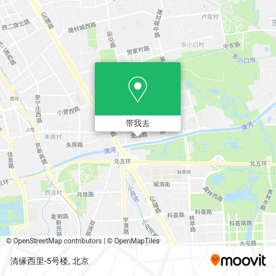 清缘西里-5号楼地图