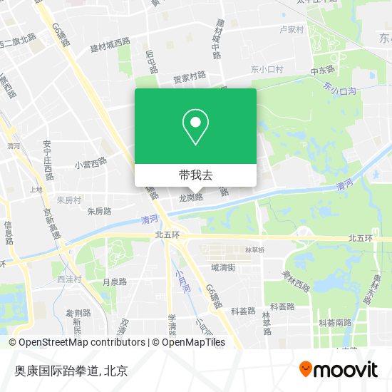 奥康国际跆拳道地图