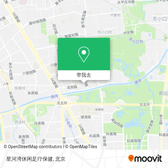 星河湾休闲足疗保健地图