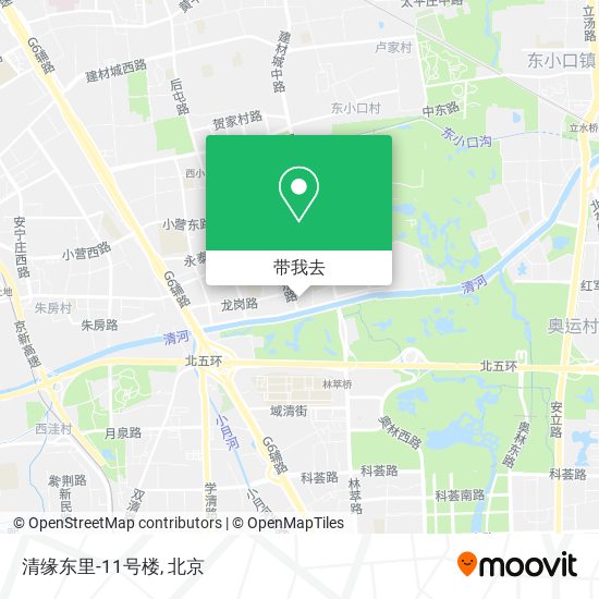 清缘东里-11号楼地图