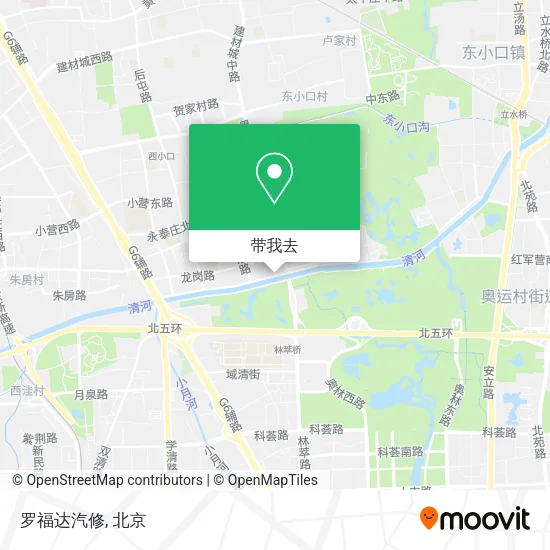 罗福达汽修地图