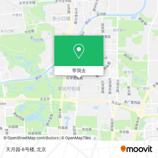 天月园-6号楼地图