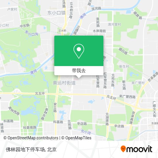 佛林园地下停车场地图