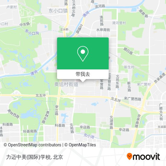 力迈中美(国际)学校地图