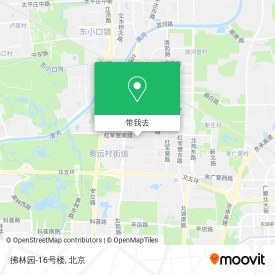 拂林园-16号楼地图