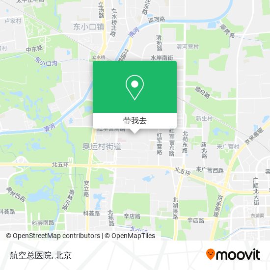 航空总医院地图