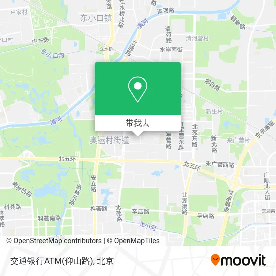 交通银行ATM(仰山路)地图