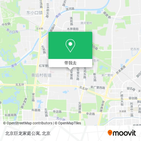 北京巨龙家庭公寓地图