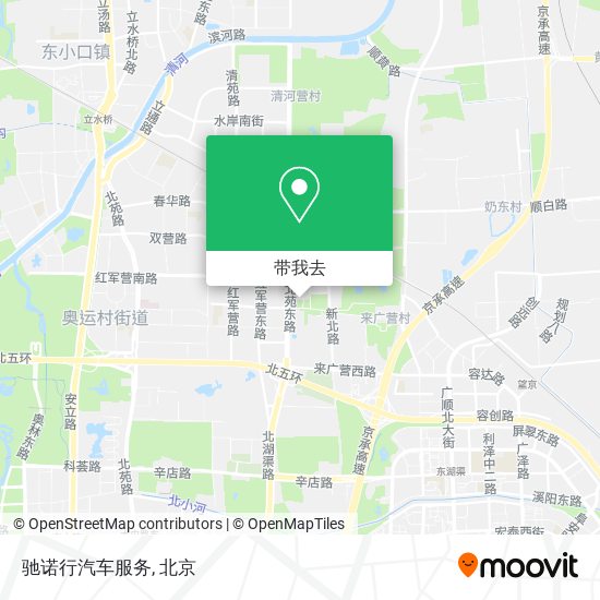 驰诺行汽车服务地图
