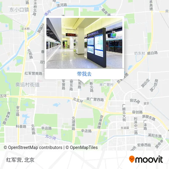 红军营地图