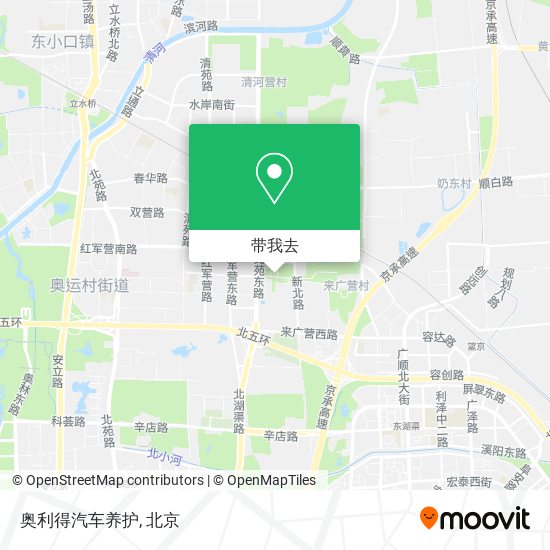 奥利得汽车养护地图
