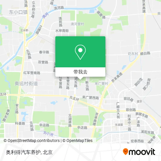 奥利得汽车养护地图