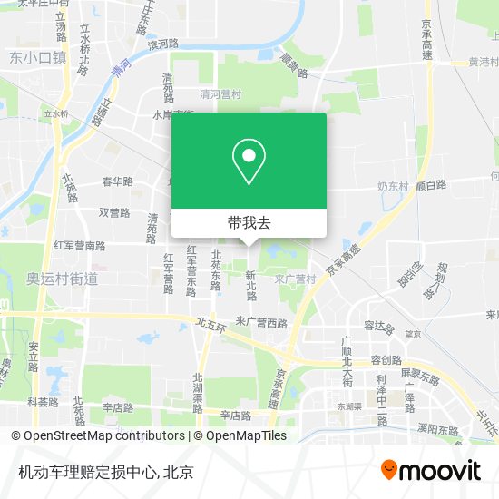 机动车理赔定损中心地图