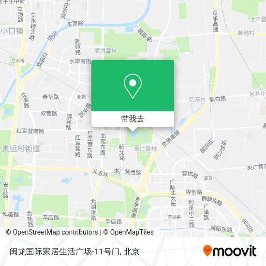 闽龙国际家居生活广场-11号门地图