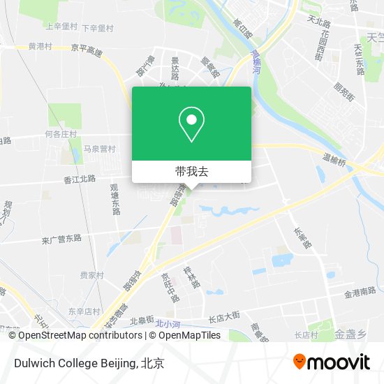 Dulwich College Beijing地图