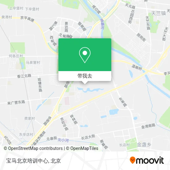 宝马北京培训中心地图