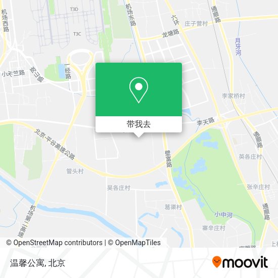 温馨公寓地图
