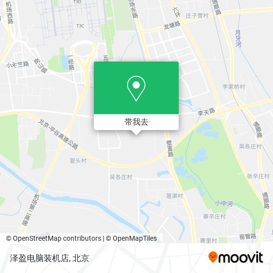泽盈电脑装机店地图