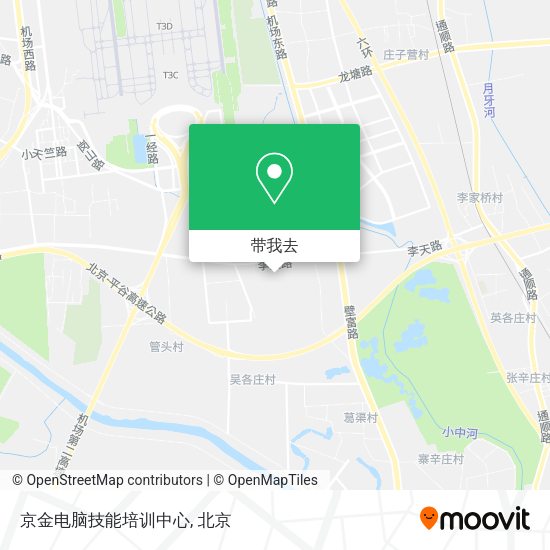 京金电脑技能培训中心地图