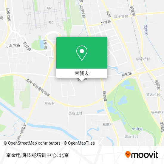 京金电脑技能培训中心地图