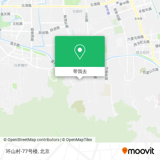 环山村-77号楼地图