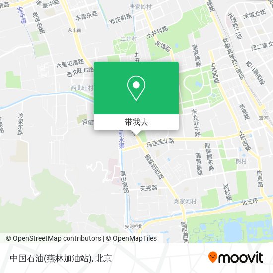 中国石油(燕林加油站)地图