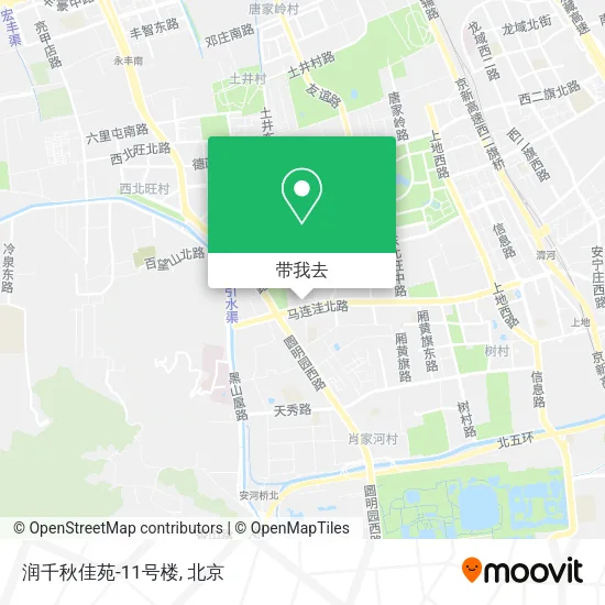 润千秋佳苑-11号楼地图