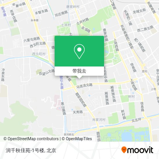 润千秋佳苑-1号楼地图