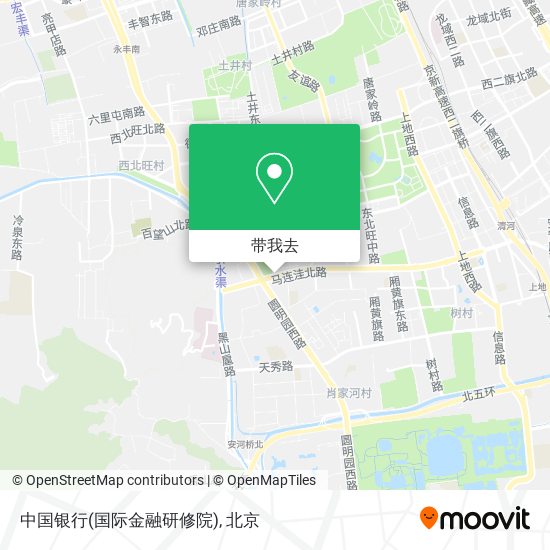 中国银行(国际金融研修院)地图