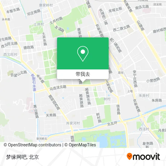 梦缘网吧地图